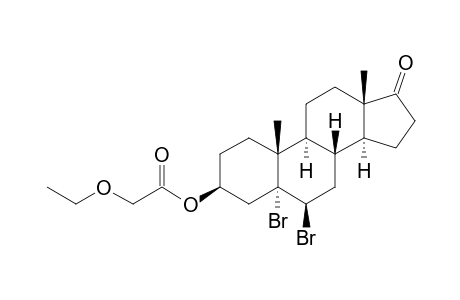 5-ALPHA,6-BETA-DIBROMO-17-OXA-ANDROSTANE-3-BETA-YL-3'-OXA-PENTANOATE