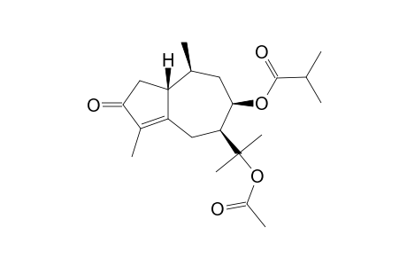 11-ACETOXY-8-ISOBUTYRYL-4-GUAIEN-3-ONE