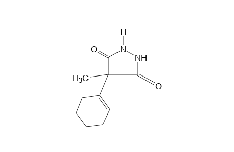 4-(1-CYCLOHEXEN-1-YL)-4-METHYL-3,5-PYRAZOLIDINEDIONE