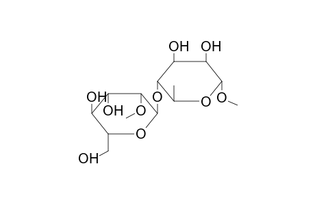 METHYL 4-O-(2-O-METHYL-ALPHA-D-MANNOPYRANOSYL)-ALPHA-L-RHAMNOPYRANOSIDE