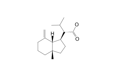 (ALPHA-R*,1R*,3AR*,7AS*)-HEXAHYDRO-ALPHA-ISOPROPYL-3A-METHYL-7-METHYLENE-1-INDAN-ACETIC-ACID