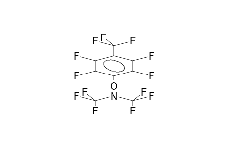 4-BIS(TRIFLUOROMETHYL)AMINOOXY-HEPTAFLUOROTOLUENE