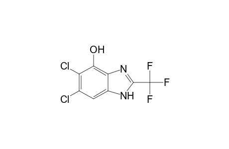 5,6-bis(chloranyl)-2-(trifluoromethyl)-1H-benzimidazol-4-ol