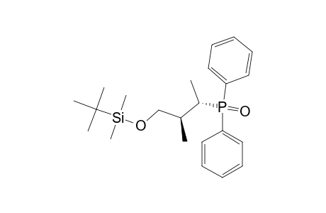 (2R*,2S*)-2,3-DIMETHYL-[1-(1,1-DIMETHYLETHYL)-DIMETHYLSILOXY]-3-DIPHENYL-PHOSPHINOYL