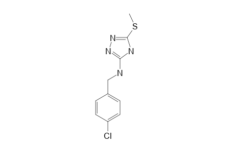 5-(PARA-CHLOROBENZYLAMINO)-3-METHYLTHIO-1,2,4-TRIAZOLE