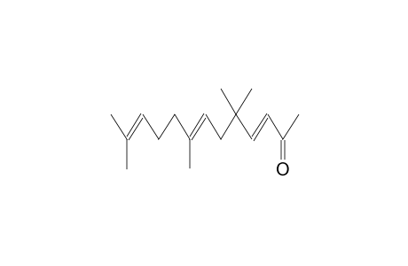 5,5,8,12-TETRAMETHYL-3E,7E,11-TRIDECATRIEN-2-ONE