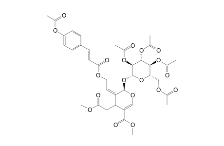 10-TRANS-(PARA-COUMAROYLOXY)-2',3',4',6',4''-O-PENTAACETYLOLEOSIDE-DIMETHYLESTER