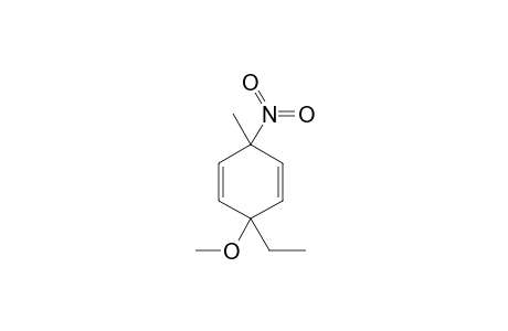 E-1-ETHYL-4-METHYL-4-NITRO-CYCLOHEXA-2,5-DIENYL-METHYLETHER