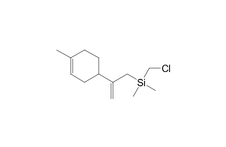 Silane, (chloromethyl)dimethyl[2-(4-methyl-3-cyclohexen-1-yl)-2-propenyl]-, (R)-