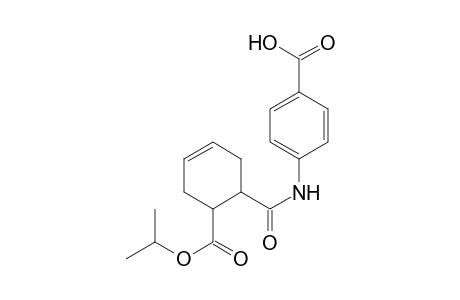 Benzoic acid, 4-[(6-isopropoxycarbonyl-3-cyclohexenyl)carbonylamino]-