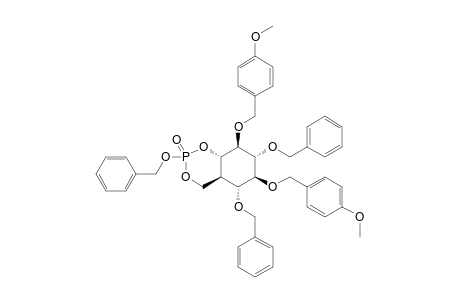 DL-(1,3,5/2,4,6)-1,3-DI-O-BENZYL-5,7-O-(BENZYLOXYPHOSPHORYL)-6-(HYDROXYMETHYL)-2,4-BIS-O-(PARA-METHOXYBENZYL)-CYCLOHEXANE-1,2,3,4,5-PENTOL