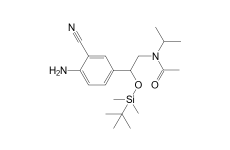 Cimaterol, N-acetyl, O-TBS