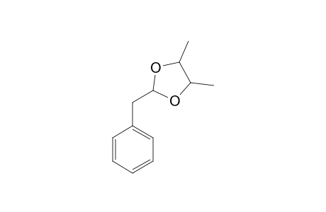 2-Benzyl-4,5-dimethyl-1,3-dioxolan