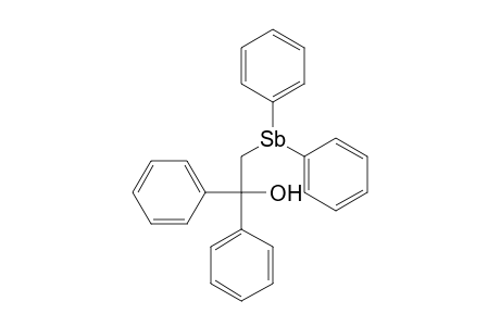 Benzenemethanol, .alpha.-[(diphenylstibino)methyl]-.alpha.-phenyl-