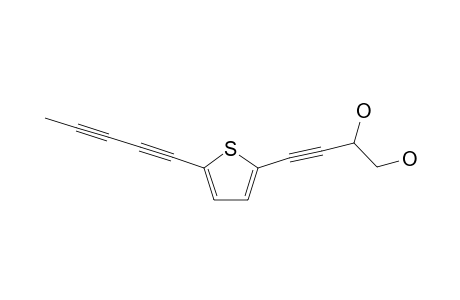 2-(PENTA-1,3-DIYNYL)-5-(3,4-DIHYDROXYBUT-1-YNYL)-THIOPHENE;PDDYT