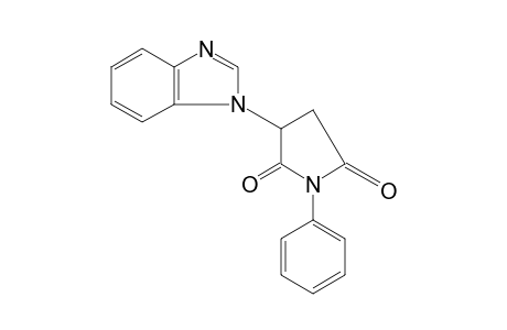 2-(1-benzimidazolyl)-N-phenylsuccinimide