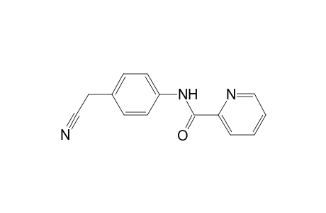 N-[4-(cyanomethyl)phenyl]-2-pyridinecarboxamide