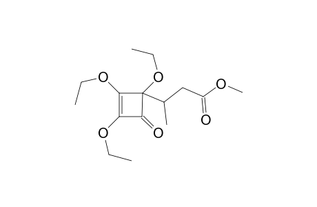 1,3,4-Triethoxy-1-[2-(methoxycarbonyl)isopropyl]cyclobut-3-en-2-one