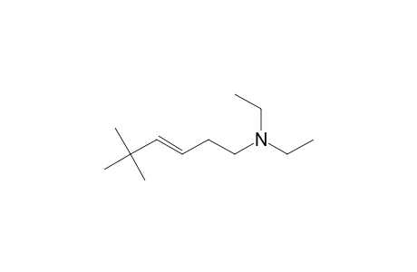 3-Hexen-1-amine, N,N-diethyl-5,5-dimethyl-