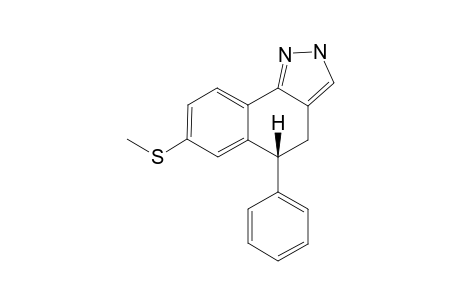 7-(METHYLTHIO)-5-PHENYL-4,5-DIHYDRO-2H-BENZO-[G]-INDAZOLE