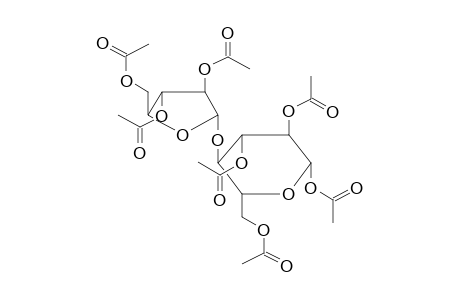 1,2,3,6-TETRA-O-ACETYL-4-O-(2,3,5-TRI-O-ACETYL-ALPHA-L-ARABINOFURANOSYL)-BETA-D-GLUCOPYRANOSE