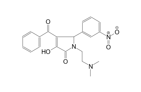 4-Benzoyl-1-(2-dimethylamino-ethyl)-3-hydroxy-5-(3-nitro-phenyl)-1,5-dihydro-pyrrol-2-one