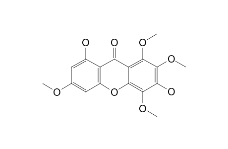 1,6-DIHYDROXY-3,5,7,8-TETRAMETHOXY-XANTHONE