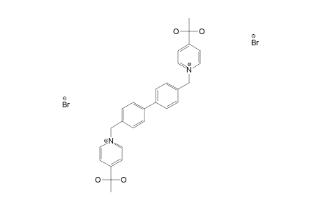 1,1'-[BIPHENYL-4,4'-DIYLBIS-(METHYLENE)]-BIS-[[4-(1,1-DIHYDROXYETHYL)]-ACETYLPYRIDINIUM]-DIBROMIDE