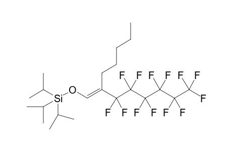 3,3,4,4,5,5,6,6,7,7,8,8,8-Tridecafluoro-2-pentyl-1-triisopropylsiloxy-1-octene isomer