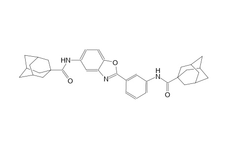 N-(2-{3-[(1-adamantylcarbonyl)amino]phenyl}-1,3-benzoxazol-5-yl)-1-adamantanecarboxamide