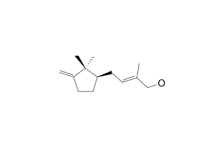 (+)-(E)-4-[(R)-(2,2-DIMETHYL-3-METHYLIDENECYCLOPENT-1-YL]-2-METHYL-BUT-2-EN-1-OL