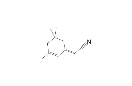 (2Z)-(3,5,5-Trimethyl-2-cyclohexen-1-ylidene)ethanenitrile