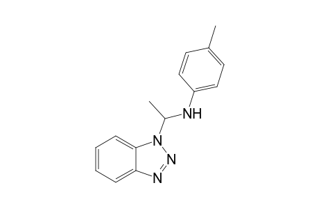 1-(benzotriazol-1-yl)ethyl-(p-tolyl)amine