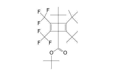 4,5,6-TRI-TERT.-BUTYL-2,3-BIS-(TRIFLUOROMETHYL)-BICYCLO-[2.2.0]-HEXA-2,5-DIENE-1-CARBOXYLIC-ACID,TERT.-BUTYLESTER