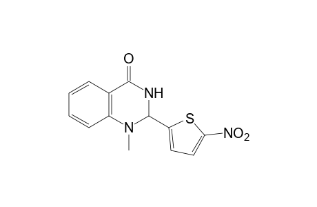 2,3-dihydro-1-methyl-2-(5-nitro-2-thienyl)-4(1H)-quinazolinone