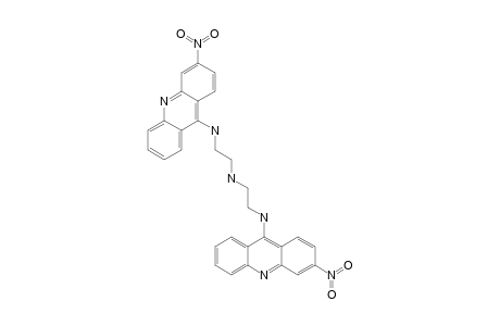 ALPHA'',OMEGA-DIAMINOETHYLAMINO-9,9'-BIS-(3-NITRO-ACRIDINE)