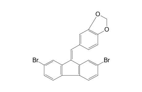 2,7-DIBROMO-9-PIPERONYLIDENEFLUORENE