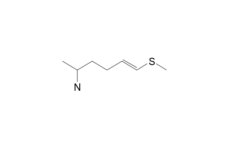 (E)-6-(METHYLTHIO)-HEX-5-EN-2-AMINE