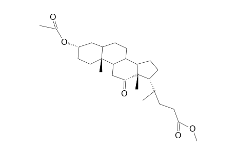 3A-ACETOXY-12-OXO-5B-CHOLAN-24-OATE