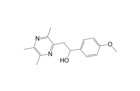 2-(2-Hydroxy-2-p-methoxyphenylethyl)-3,5,6-trimethylpyrazine