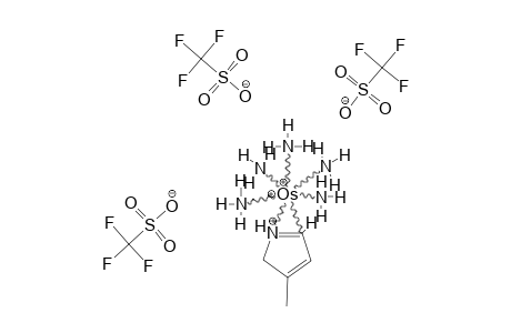 [1,5-ETA(2)-[OS(NH3)5]-3-METHYL-2H-PYRROLIUM]-(OTF)3