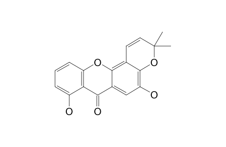 1,7-DIHYDROXY-6',6'-DIMETHYLPYRANO-(2',3':6,5)-XANTHONE;NIGROLINEAXANTHONE-H