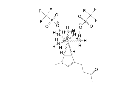 [4,5-ETA(2)-[OS(NH3)5]-1-METHYL-3-(3-OXOBUTYL)-PYRROLE]-(OTF)2