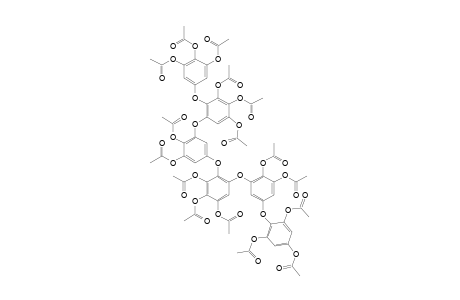 #4;PSEUDOHEXAFUHALOL-A-HEXADECAACETATE;2,3,4,4',5'-PENTAACETOXY-6-[2,3-DIACETOXYPHENOXY-5-(2,4,6-TRIACETOXYPHENOXY)-PHENOXY]-3-[3,4,5-TRIACETOXY-2-(3,4,5-TRIAC