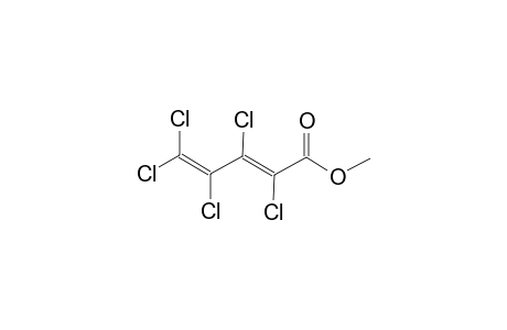 Methyl (2Z)-2,3,4,5,5-pentachloro-2,4-pentadienoate