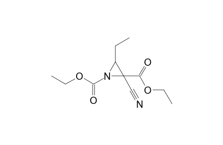 Diethyl 3-ethyl-2-cyanoaziridine-1,2-dicarboxylate