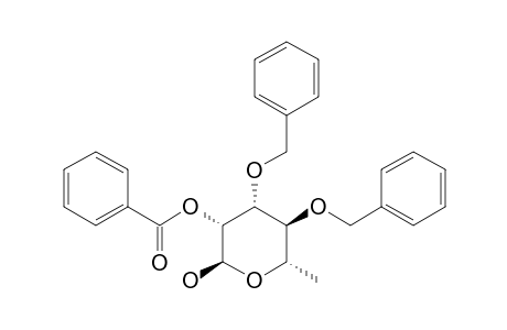 2-O-BENZOYL-3,4-DI-O-BENZYL-ALPHA-L-RHAMNOPYRANOSIDE