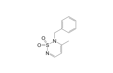 2-Benzyl-3-methyl-1,2,6-thiadiazine-1,1-dioxide