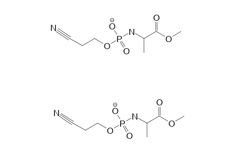 N-[O-(2-CYANOETHYL)-PHOSPHORYL]-ALANINE-METHYLESTER