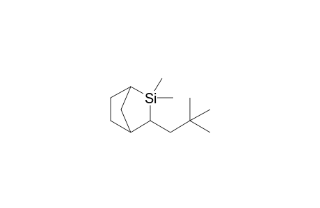 2,2-Dimethyl-3-neopentyl-2-silabicyclo[2.2.1]heptane